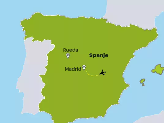 Kaart Spanje VRES20 Hart van Spanje 