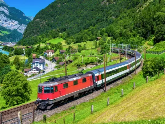 Treinrit Gotthardbahn, Zwitserland