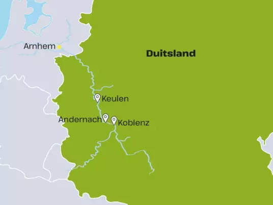 Kaart Duitsland - FSRR10