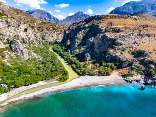 Griekenland - Kreta - Preveli Palm Beach
