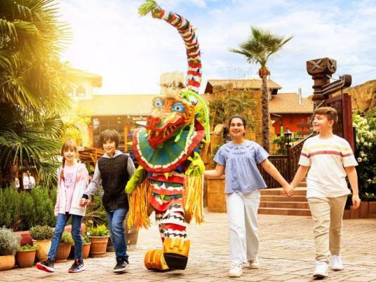 Phantasialand - Mexico - draak quetzal