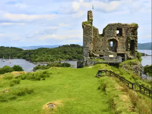 Schotland - Kintyre - Tarbert Castle