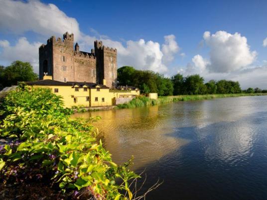 Bunratty castle en Folkpark in Ierland
