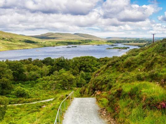 Glenveagh Nationaal Park in Ierland
