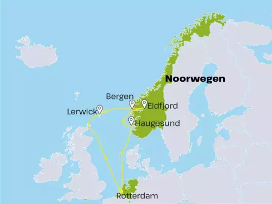 Noorse Fjorden met Schotland HSNE38