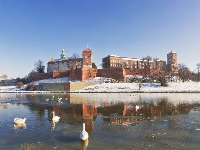 Polen - Krakau - Wawel kasteel