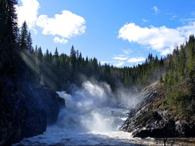 NO-Noorwegen_Verdal Granfossen waterval