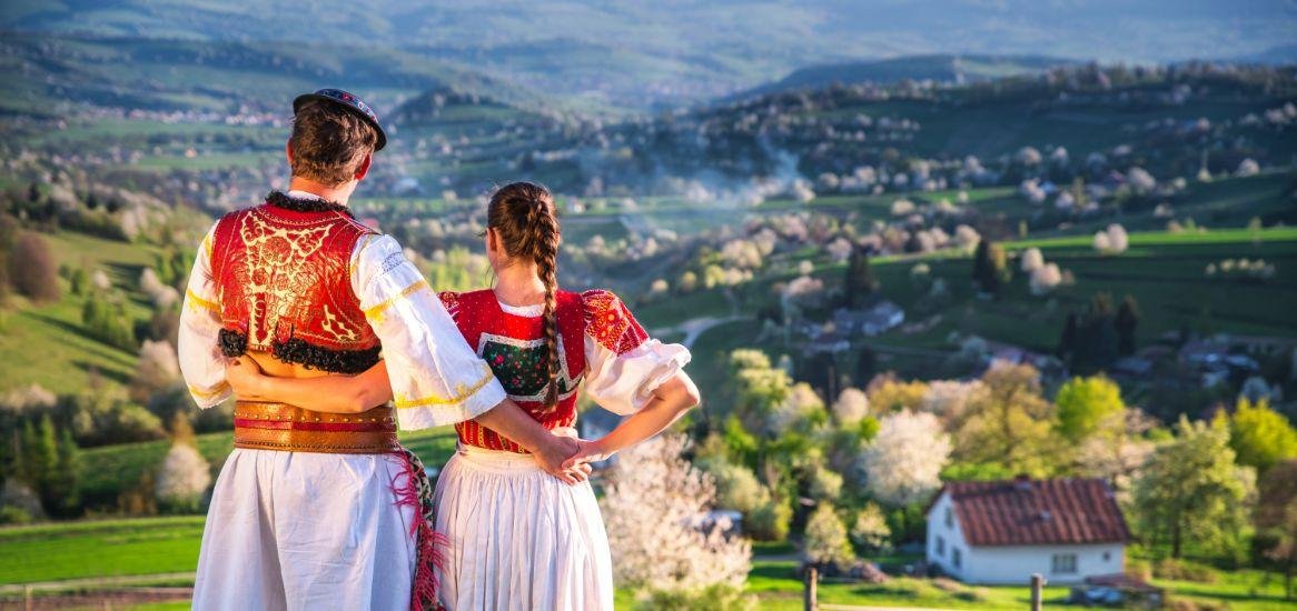 Traditionele kleding Slowakije