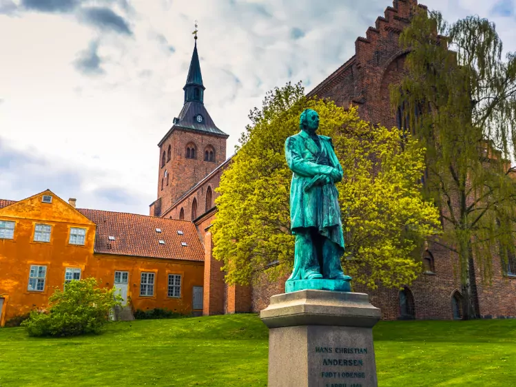Denemarken Odense Kathedraal Saint Canute Stand