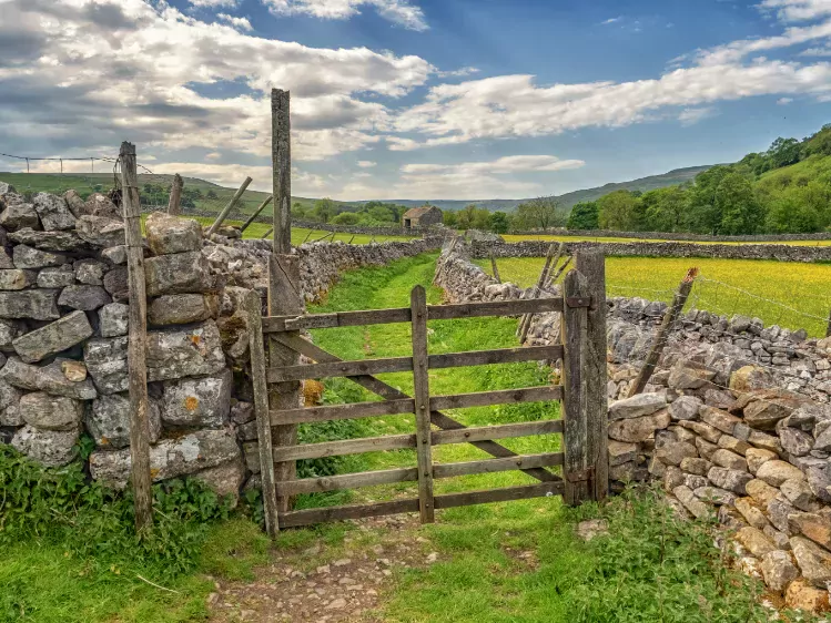 Engeland Wharfedale in North Yorkshire