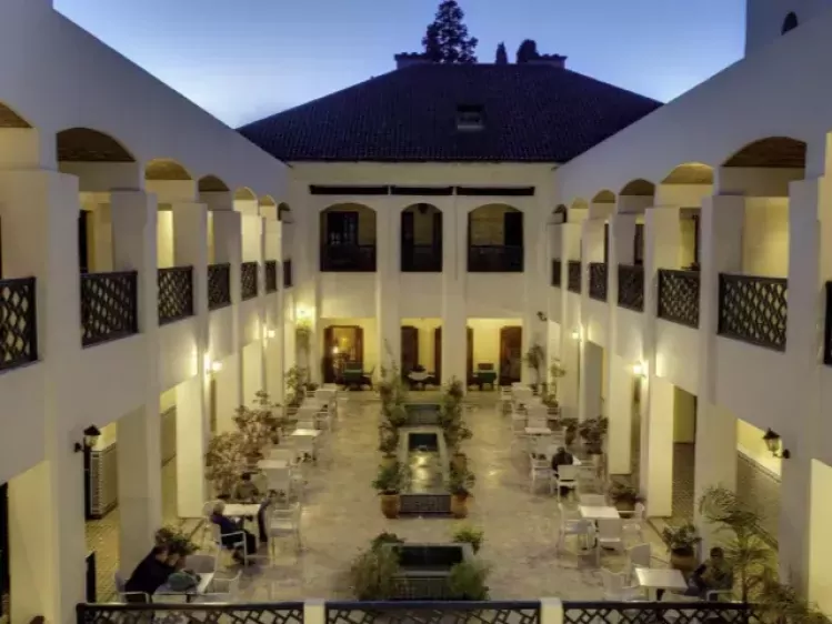 Hotel Batha - Binnenplein