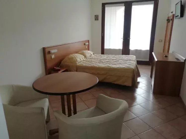 Voorbeeld kamer van Hotel Albergo Breglia in Plesio 