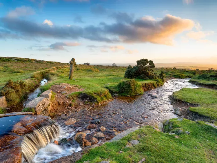 Rivier in Dartmoor National Park 2