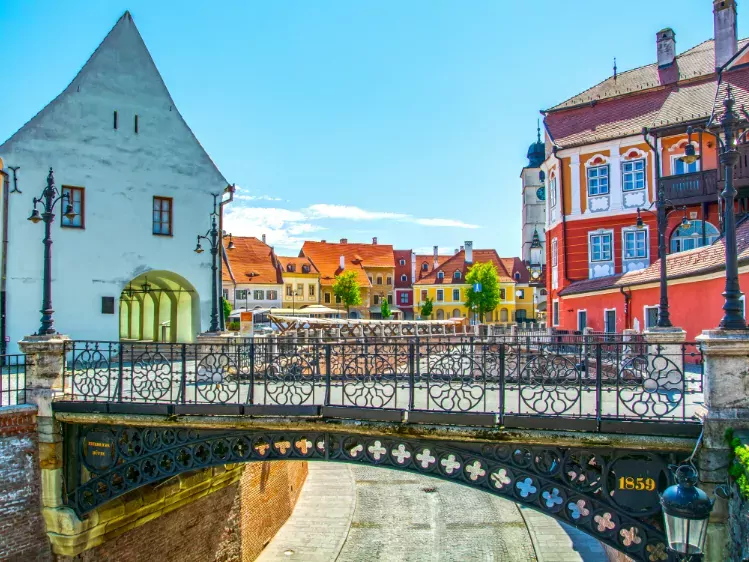 Liars Bridge in Sibiu