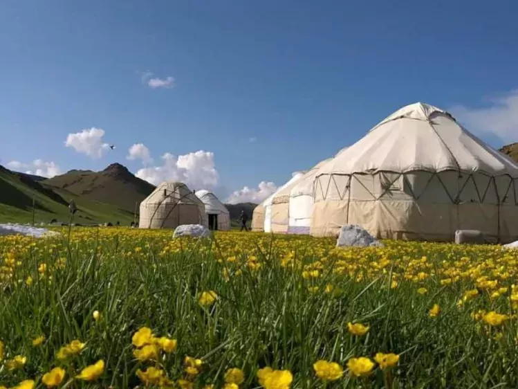 Yurt Camp nabij  Soň-Köl