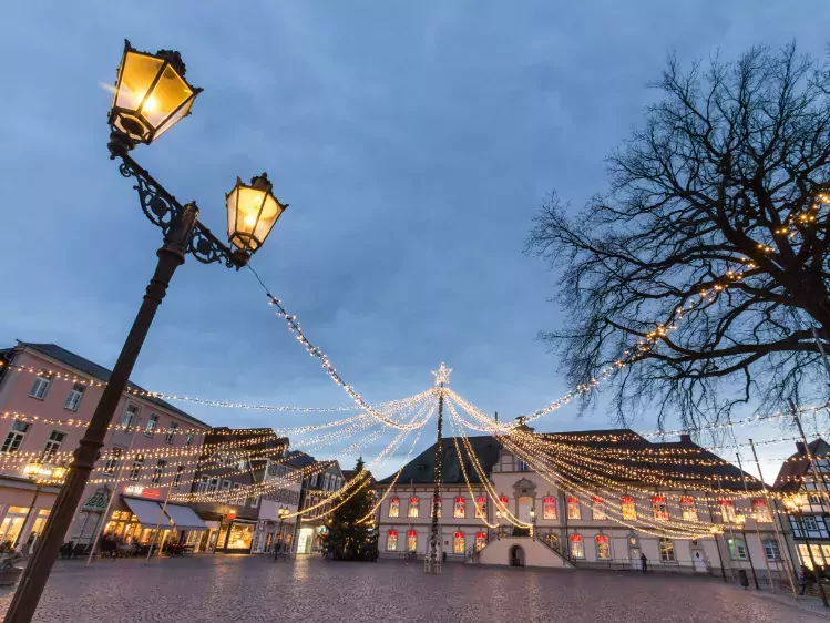 Kerstverlichting in Lippstadt