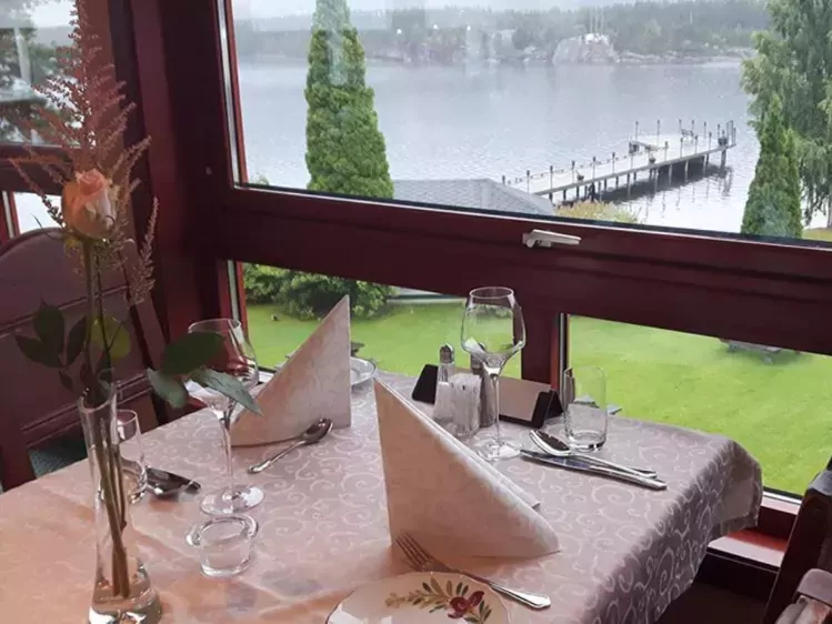 Restaurant van Revsnes Hotel in Byglandsfjord 