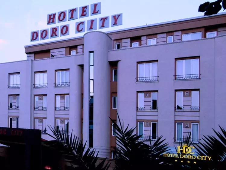 Hotel Doro Tirana vooraanzicht