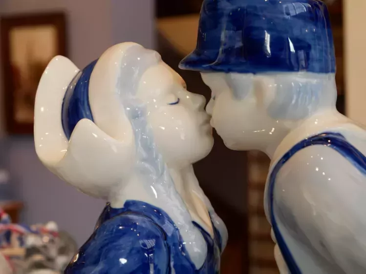 Porseleinen producten in Delft