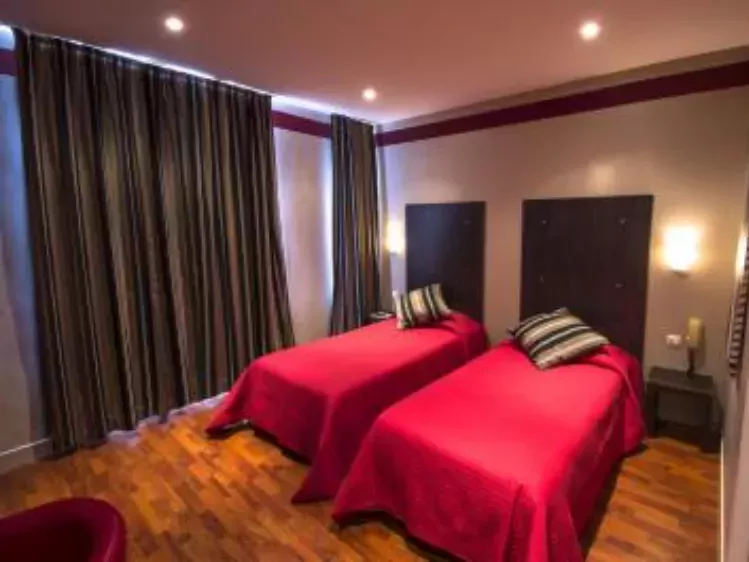 Voorbeeld hotelkamer van Hotel Jeanne d'Arc