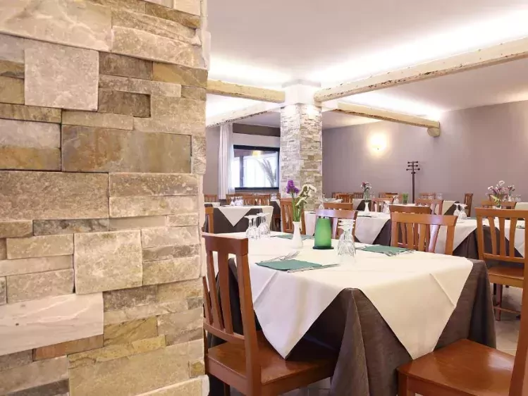 Restaurant van Hotel Pausania Inn in Tempio Pausania