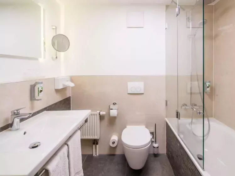 Voorbeeld badkamer Best Western Hotel