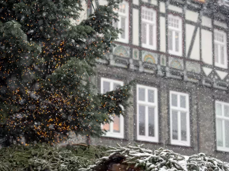 Kerstboom in Goslar