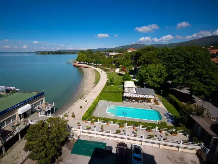 Zwembad van Hotel Lido in Perugia