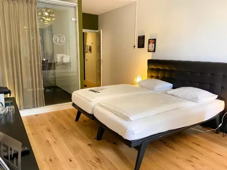 Voorbeeld hotelkamers van Hotel Villa Ruimzicht