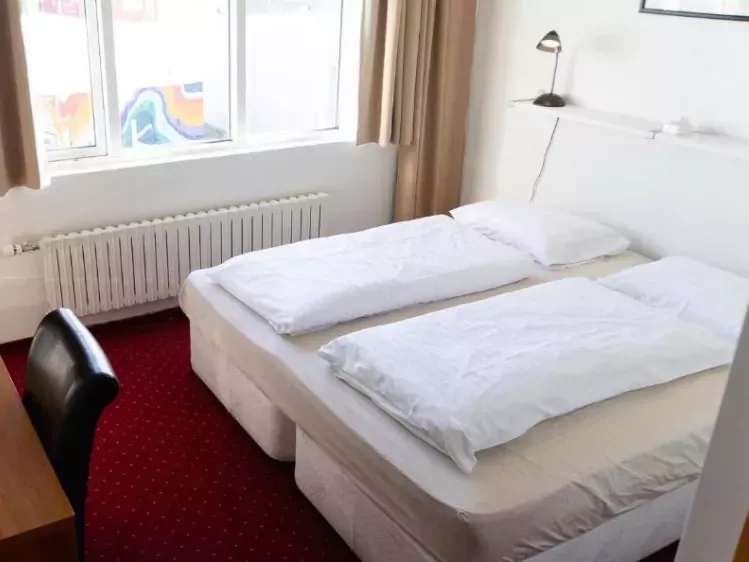 Voorbeeld kamer van Hótel Dalvík in Dalvík