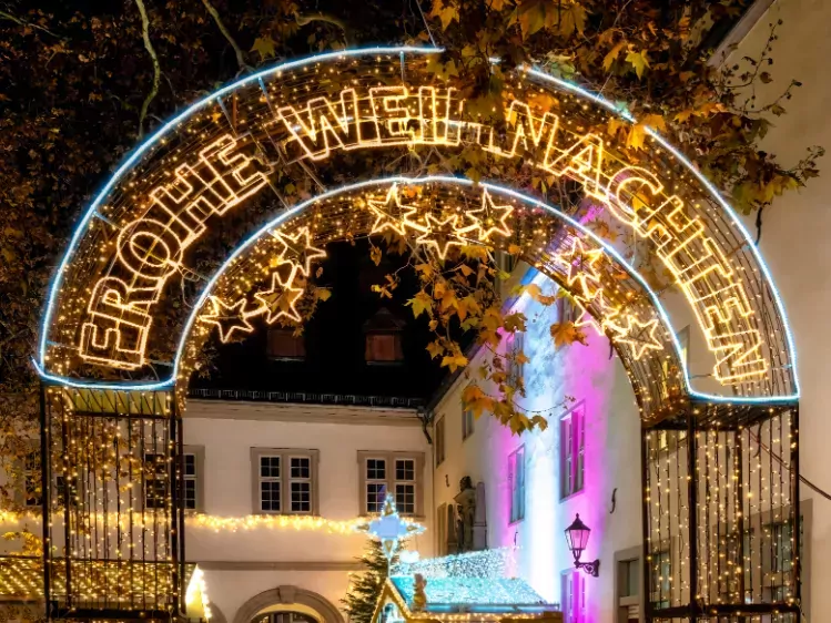Kerstmarkt in Koblenz