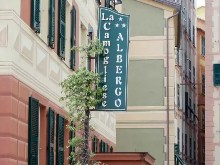 Vooraanzicht van Hotel La Camogliese in Camogli