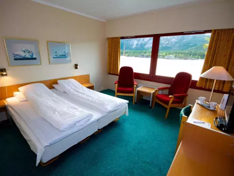 Voorbeeld kamer van Revsnes Hotel in Byglandsfjord 