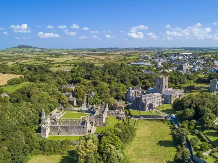 St. Davids kathedraal in Wales