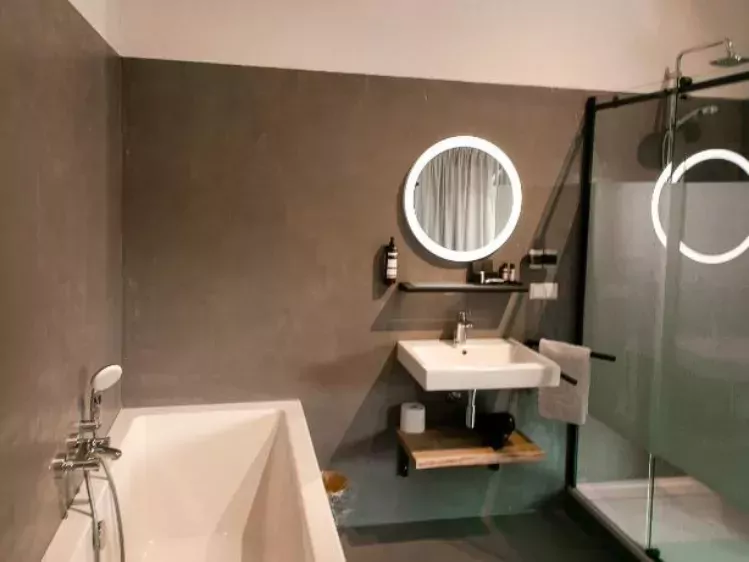 Hotel Wapen van Willemstad voorbeeld badkamer