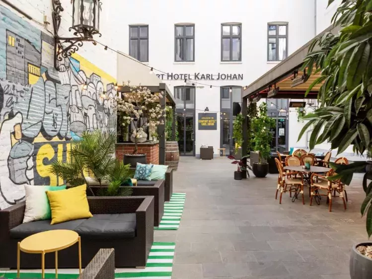 Comfort Hotel Karl Johan - binnenplaats