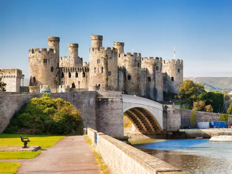 Conwy Castle in Wales