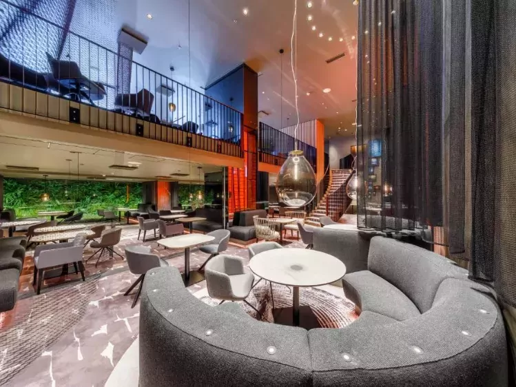 Restaurant van Hotel Tallink City in Tallinn