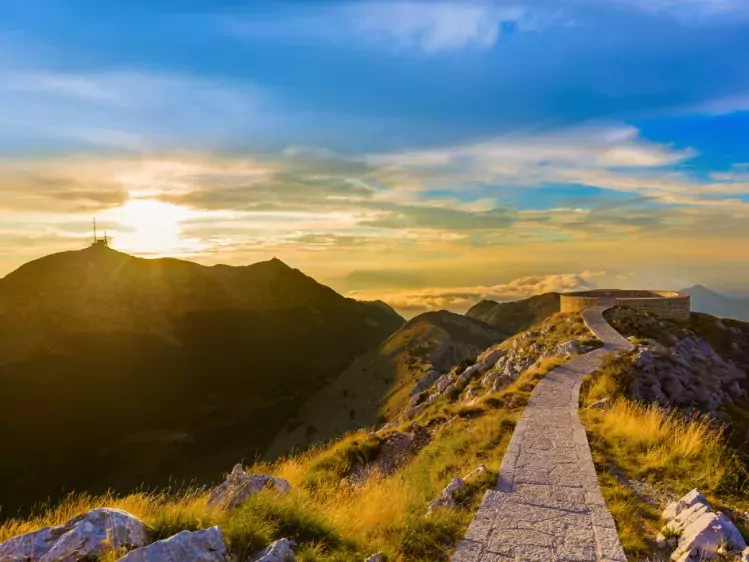 Lovcen Nationaal Park in Montenegro