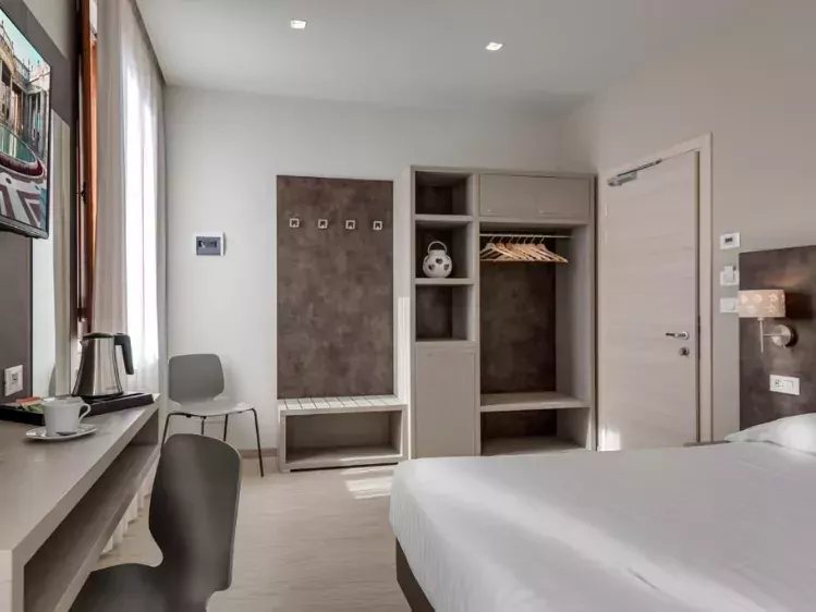 Voorbeeld kamer van Hotel Boston in Montecatini Terme