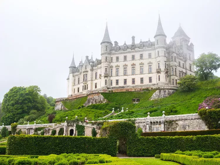 Dunrobin Castle in Schotland