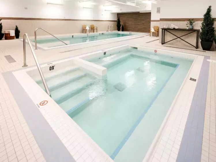 Binnenzwembad The Crimson in Jasper in Canada