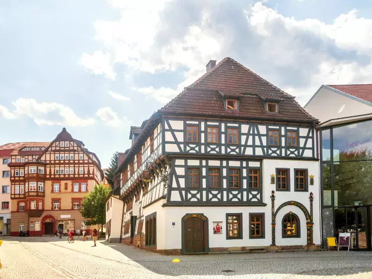 Vakwerkhuizen in Eisenach
