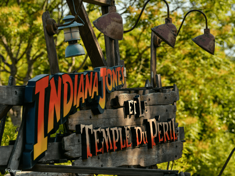Disneyland Paris - Indiana Jones and the Temple of Peril - Bord