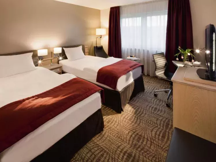 Voorbeeld hotelkamer van Mövenpick 's-Hertogenbosch