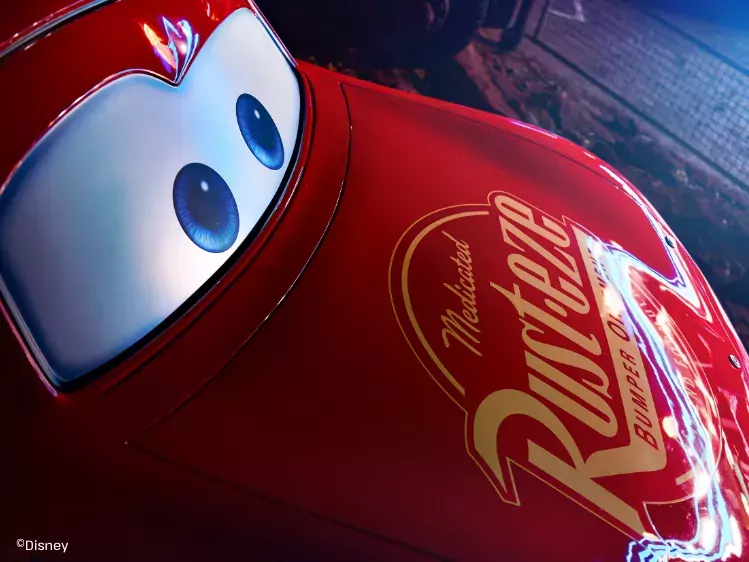 Disneyland Paris - Walt Disney Studios Park - Cars Quatre Roues Rallye - Bliksem McQueen