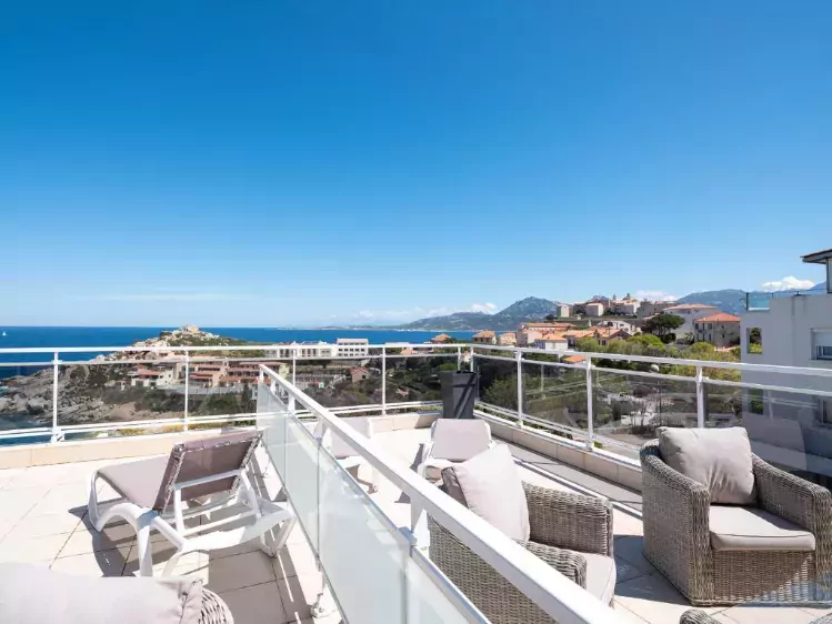 Hôtel Revellata & Spa - Dakterras