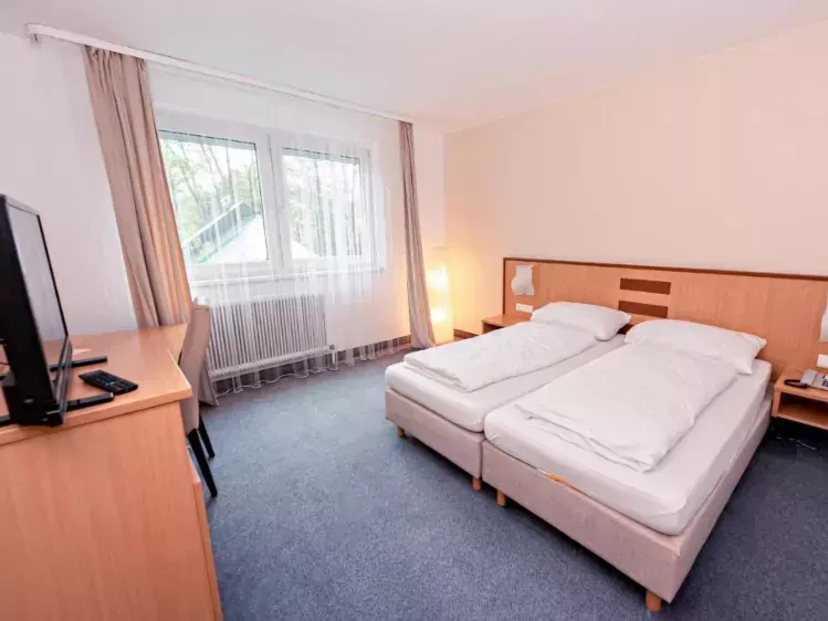 Hotel Wiental Pressbaum voorbeeld hotelkamer