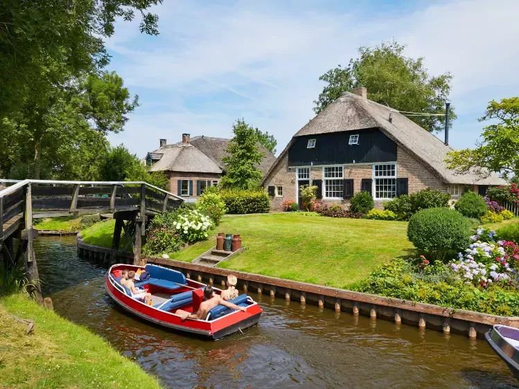 Bootje in Giethoorn