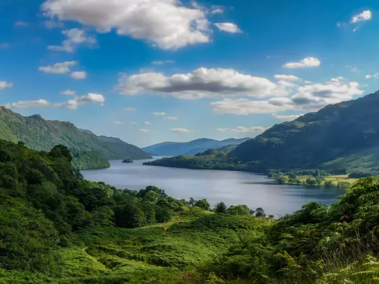 Loch Lomond in Schotland